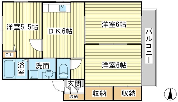 ディアスKの物件間取画像